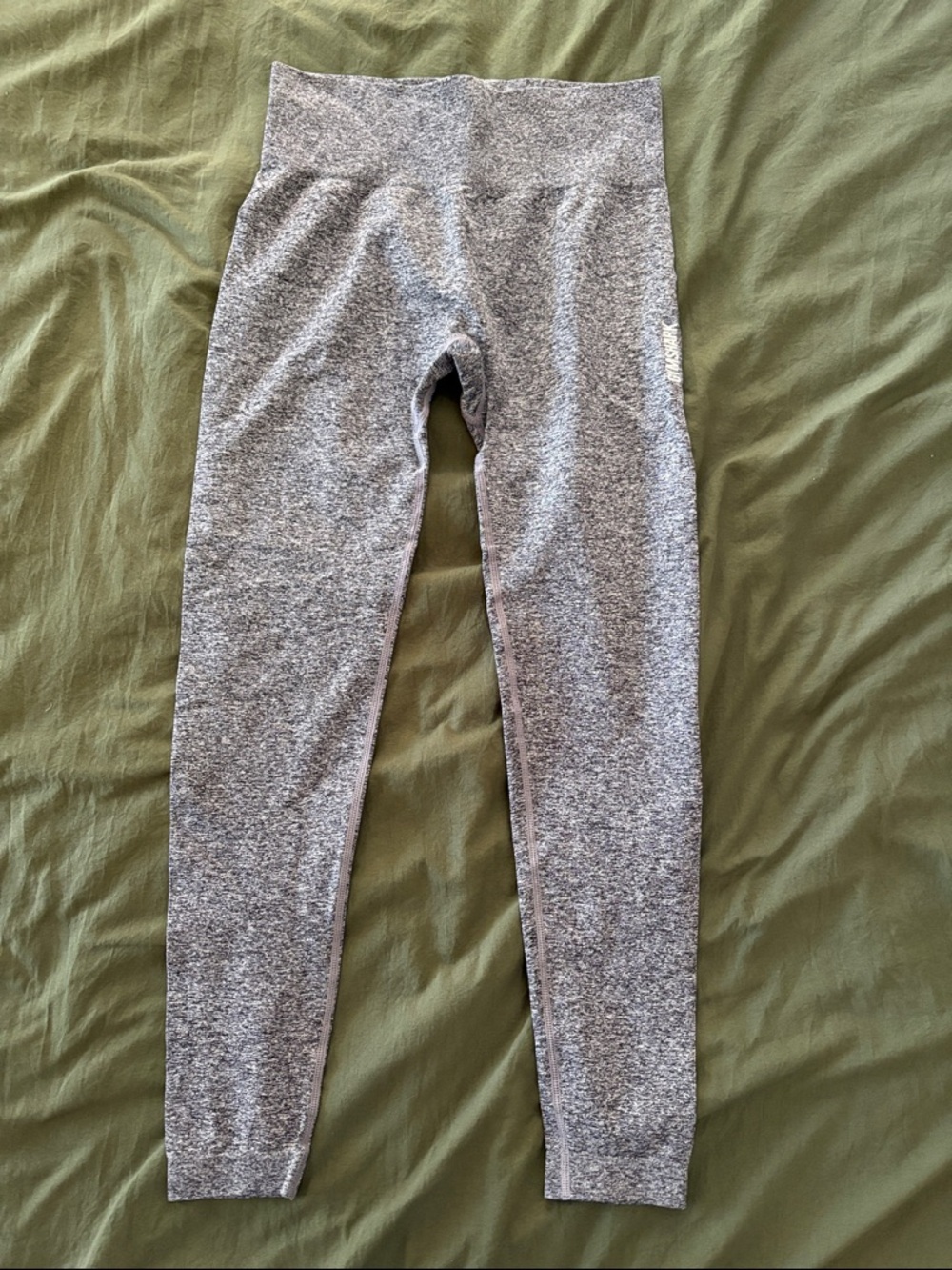 Gymshark Grey Seamless High-Waist Leggings
